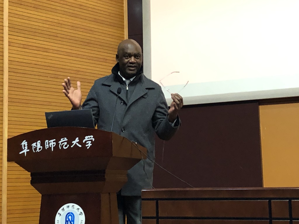 Kizito Tekwa, from Shenzhen Technology University